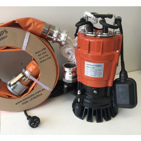 KC 0.8hp auto pump and hose kit