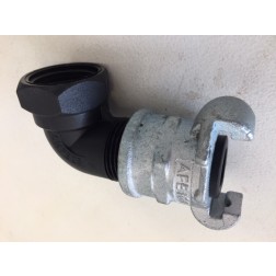 25mm elbow and minsup connector assembly